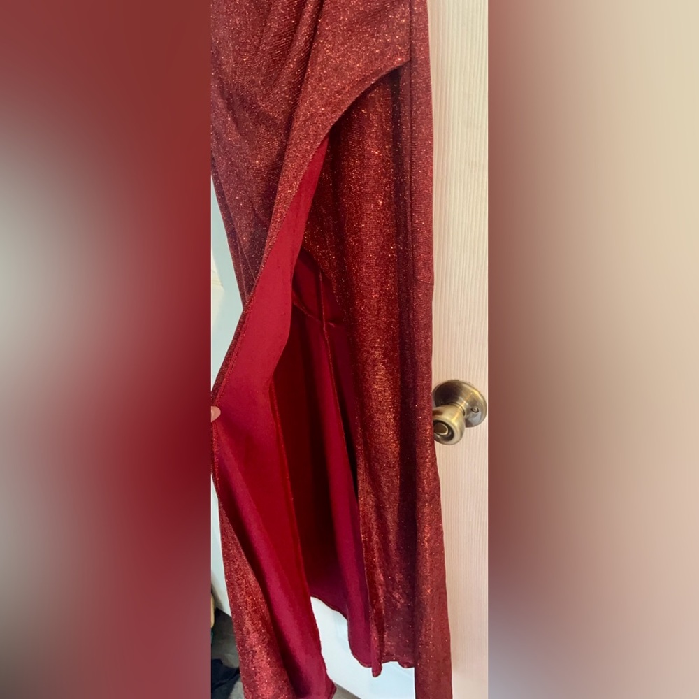 Red formal dress - Picture 3 of 7
